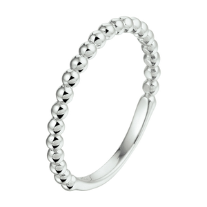 Anillos apilables de plata