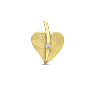 Colgante de oro con diamante