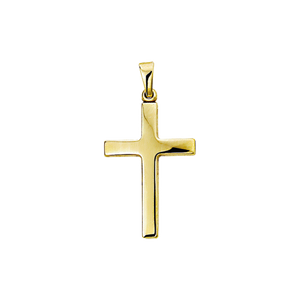 Colgante de cruz de oro