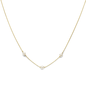 Collares de oro con piedras preciosas