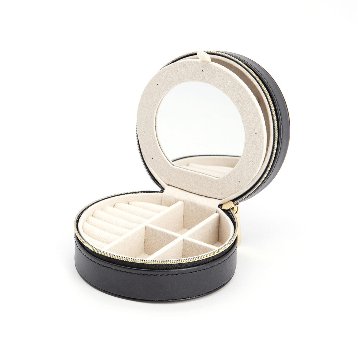 caja de joyas negra accesorios
