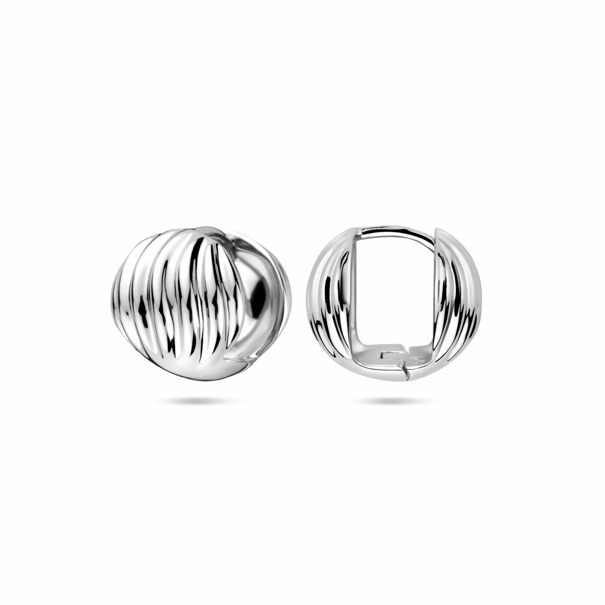 aros 14 mm plata rodiado