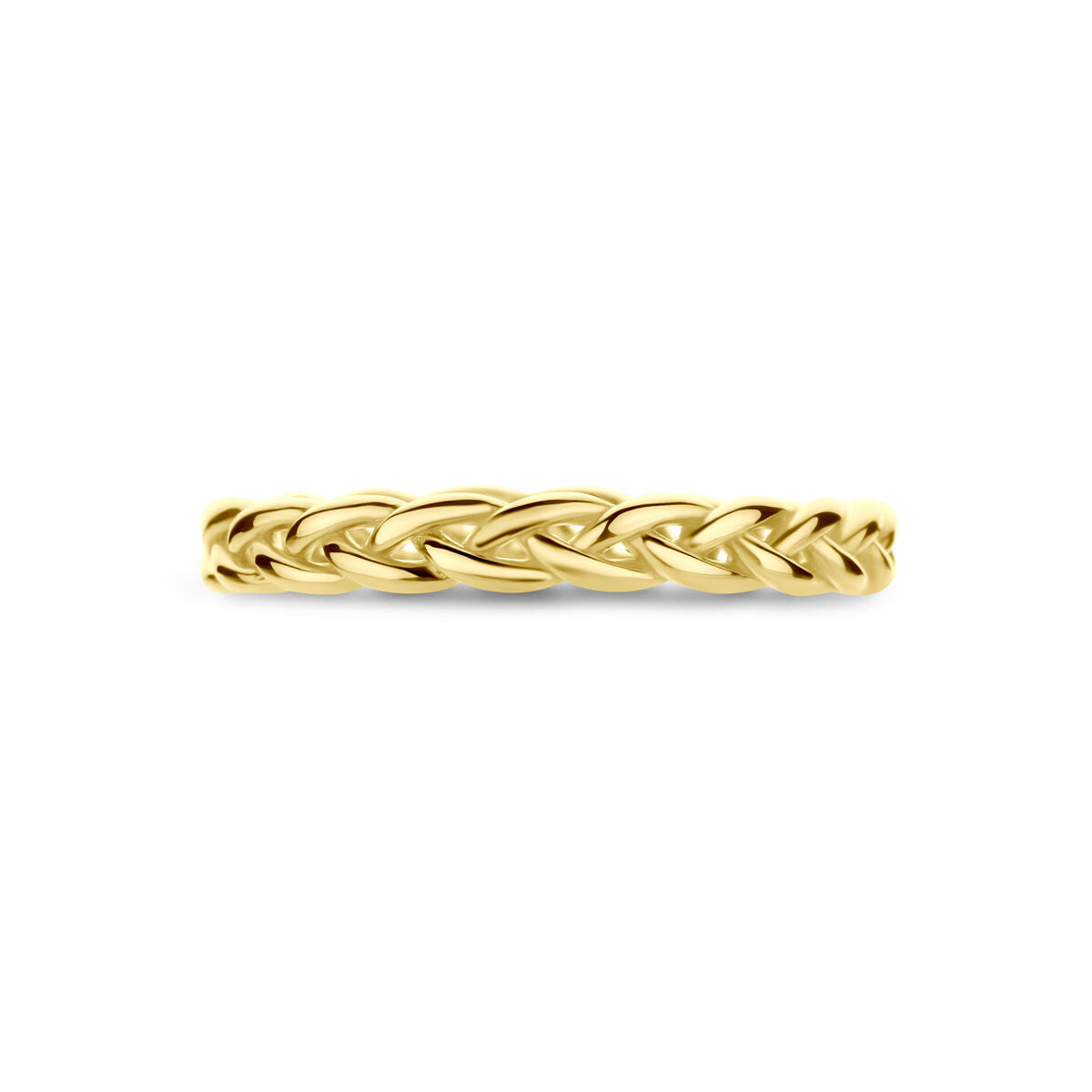 anillo eslabón 14K oro amarillo