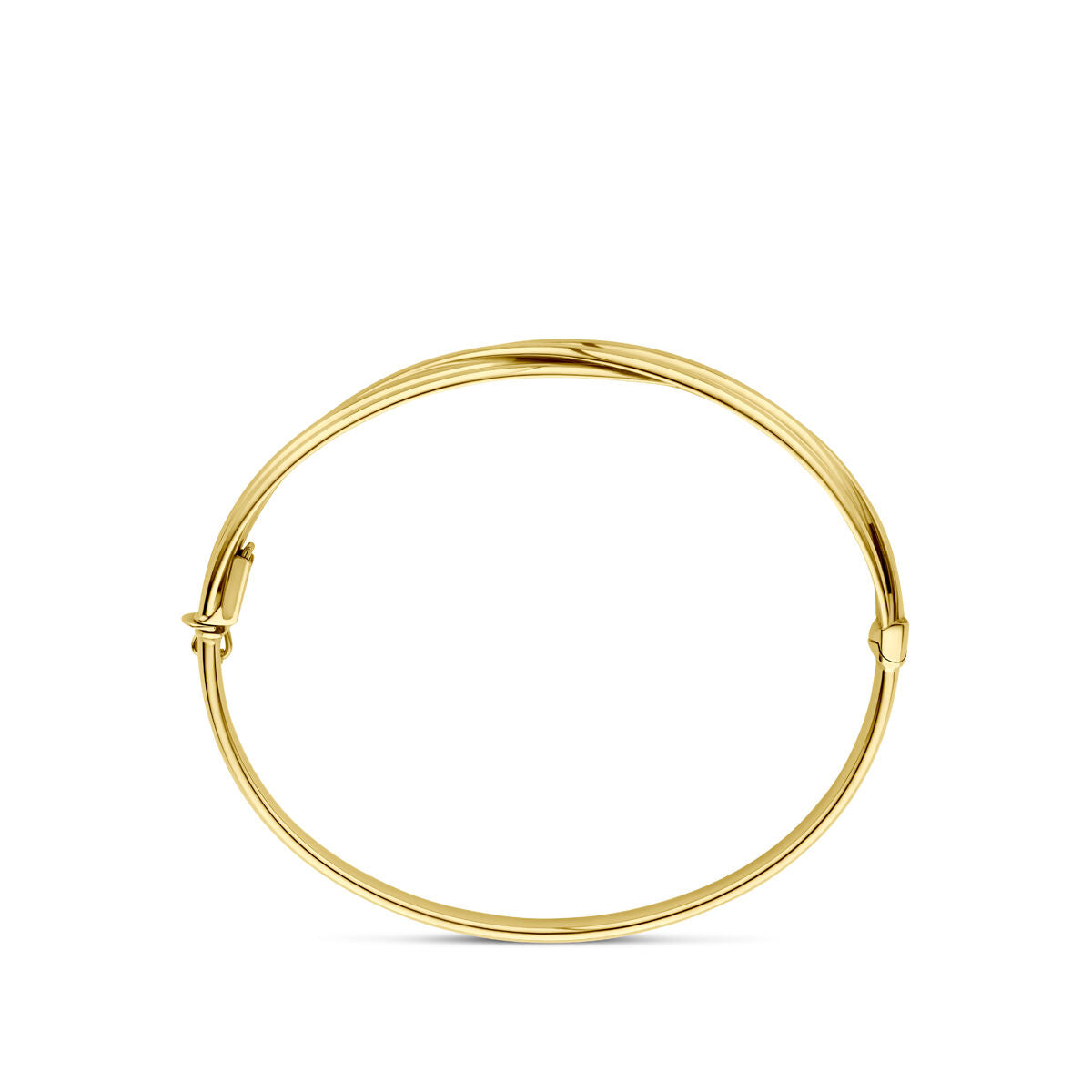 pulsera 9 mm 60 mm 14K oro amarillo