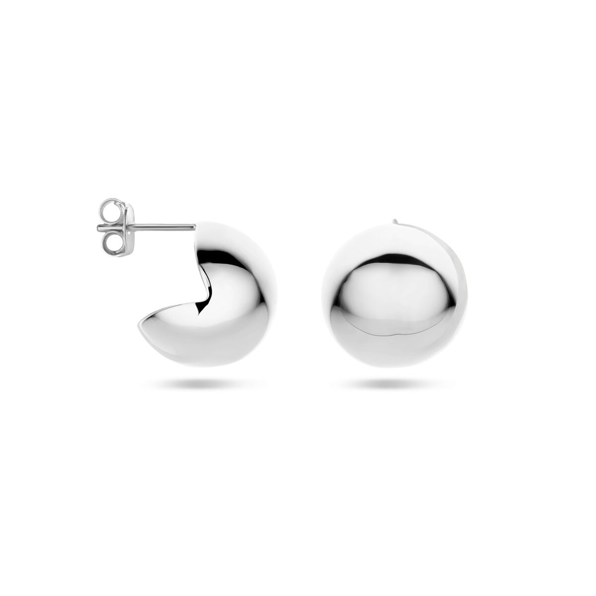 aros 15 mm plata rodiado