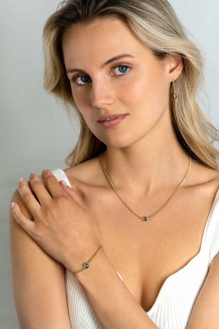 Zinzi Ketting Gold Plated Zic2417 G