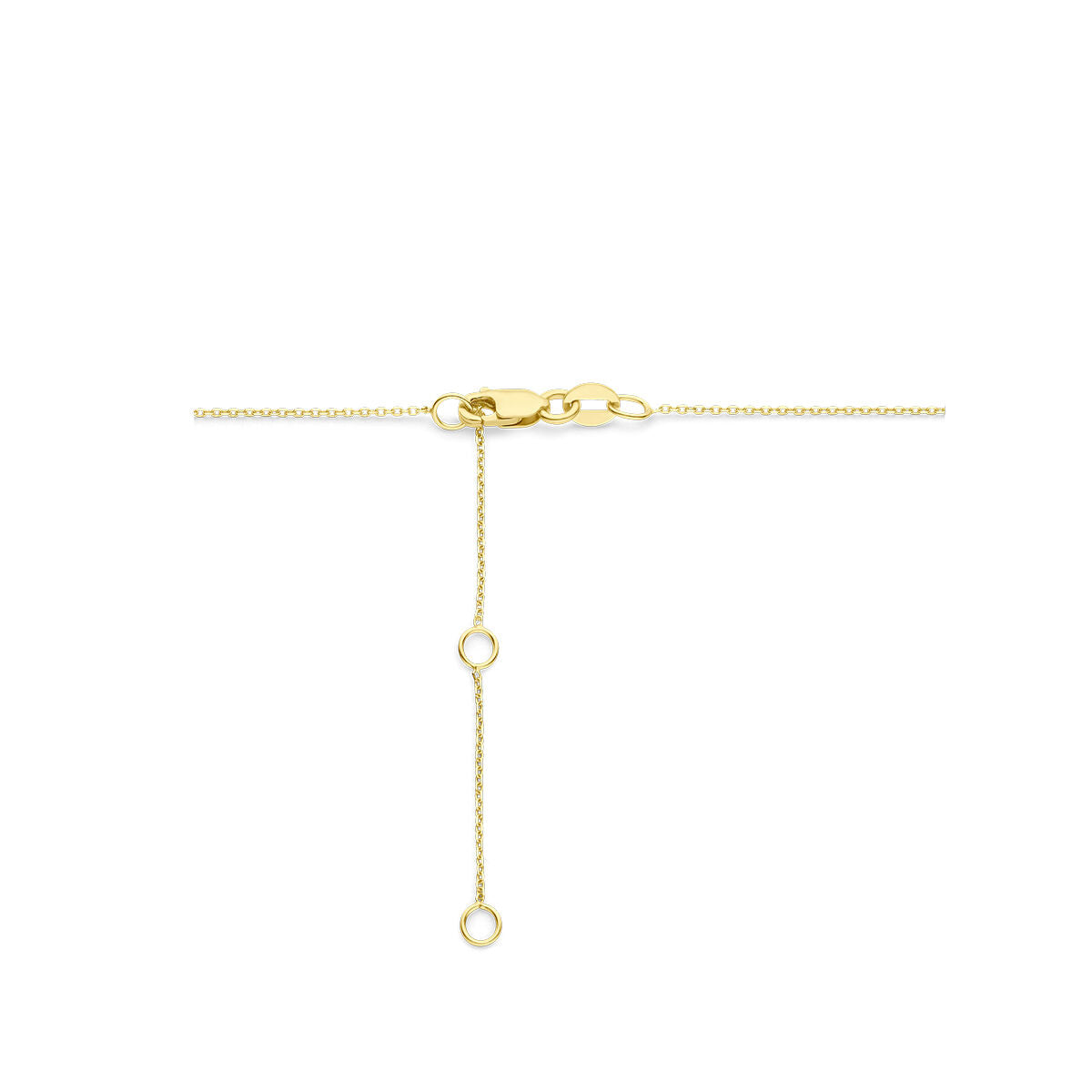 Collar de mujer oro diamante 18K