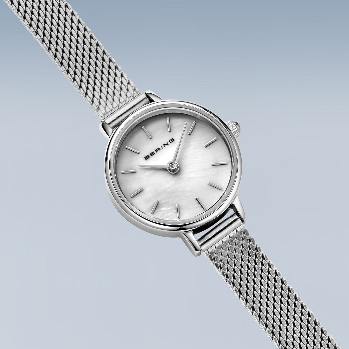 bering reloj de mujer esfera blanca - 11022-004