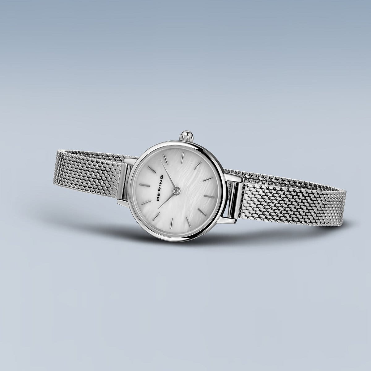 bering reloj de mujer esfera blanca - 11022-004