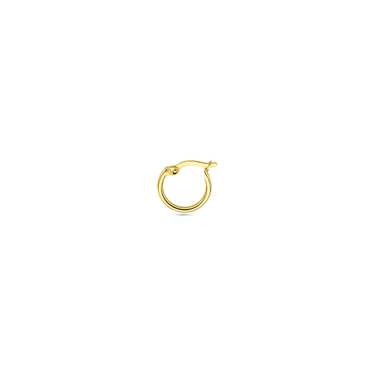 aro 12 mm por pieza oro amarillo 14K