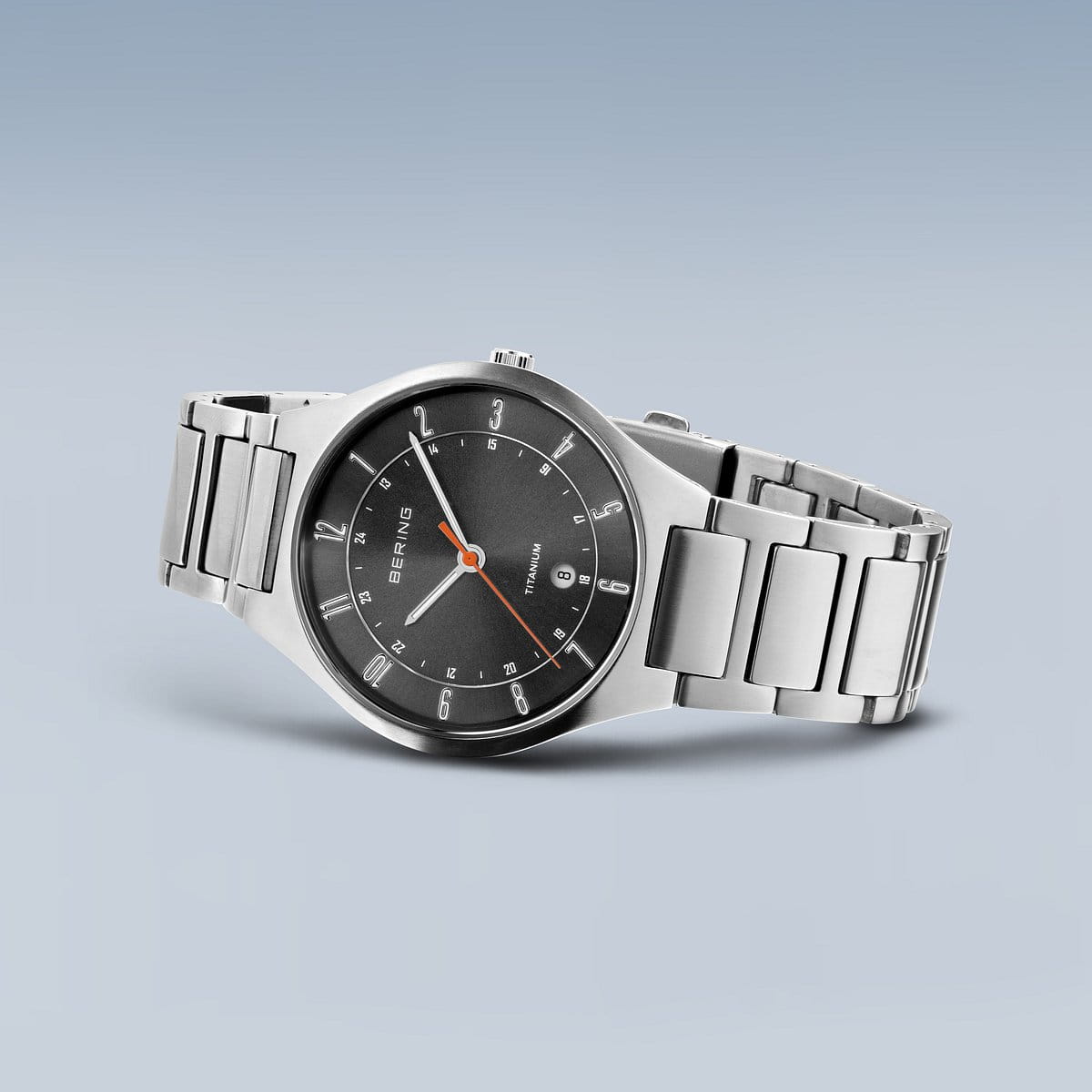 bering reloj de hombre esfera gris - 11739-772