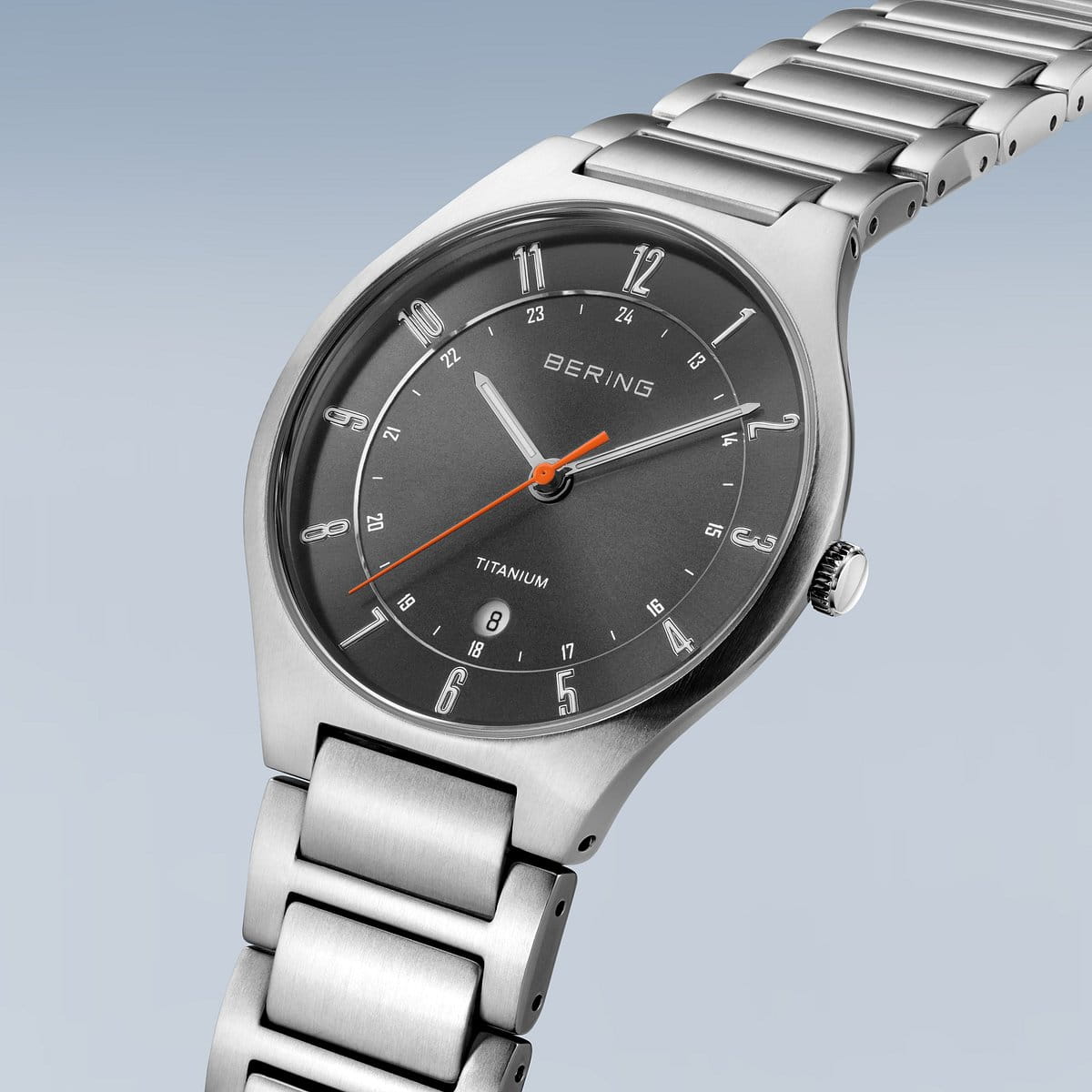 bering reloj de hombre esfera gris - 11739-772