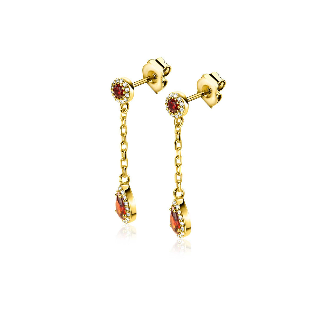 Zinzi Oorbellen Gold Plated Zio2560