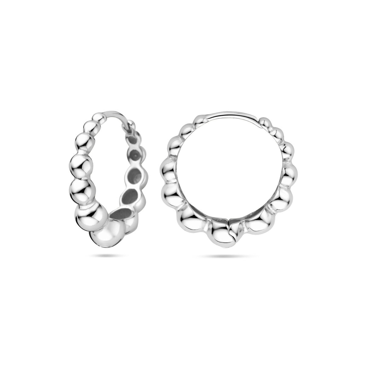 aros 17 mm plata rodiado