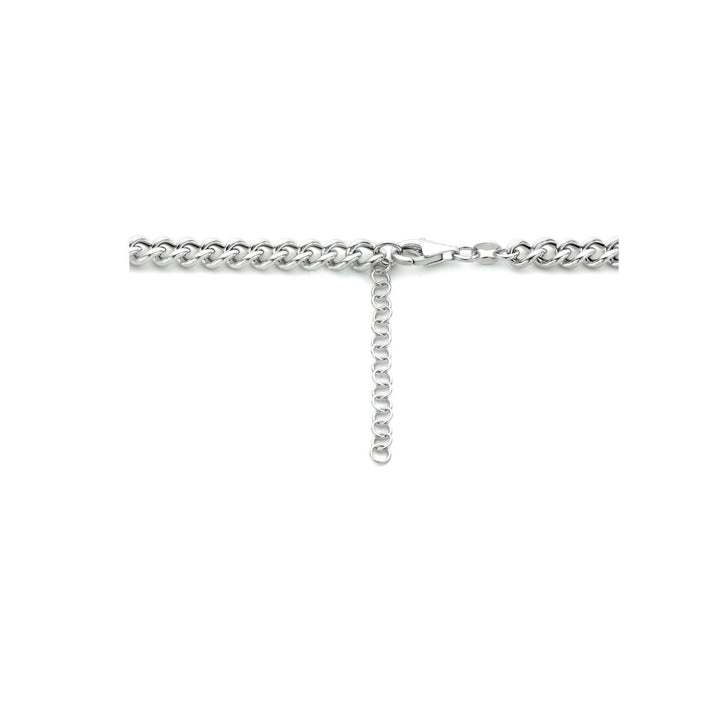 gourmette 5,4 mm zilver gerhodineerd