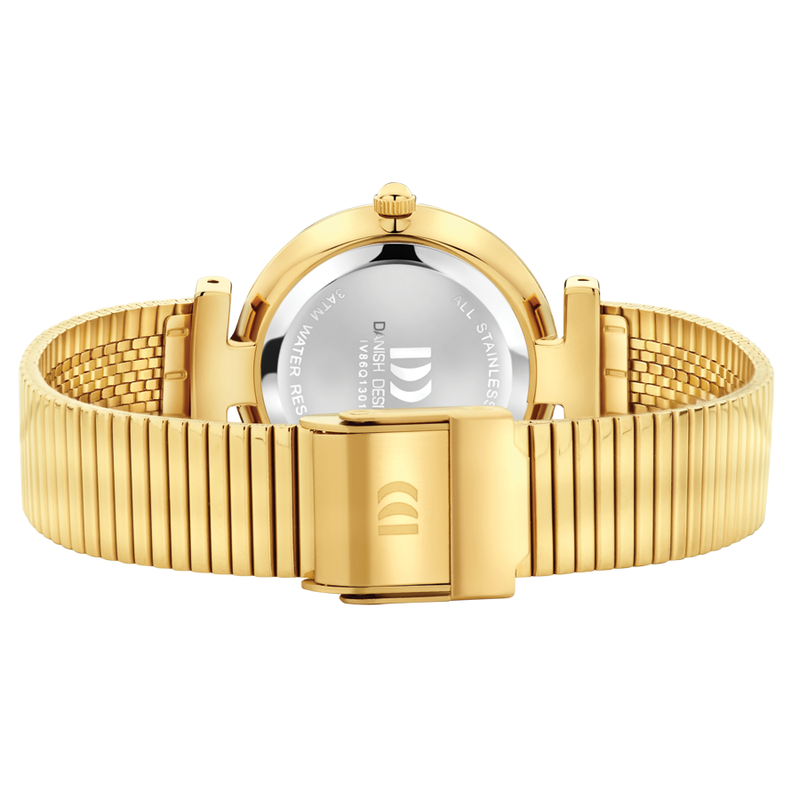 Reloj de mujer con esfera dorada - IV86Q1301