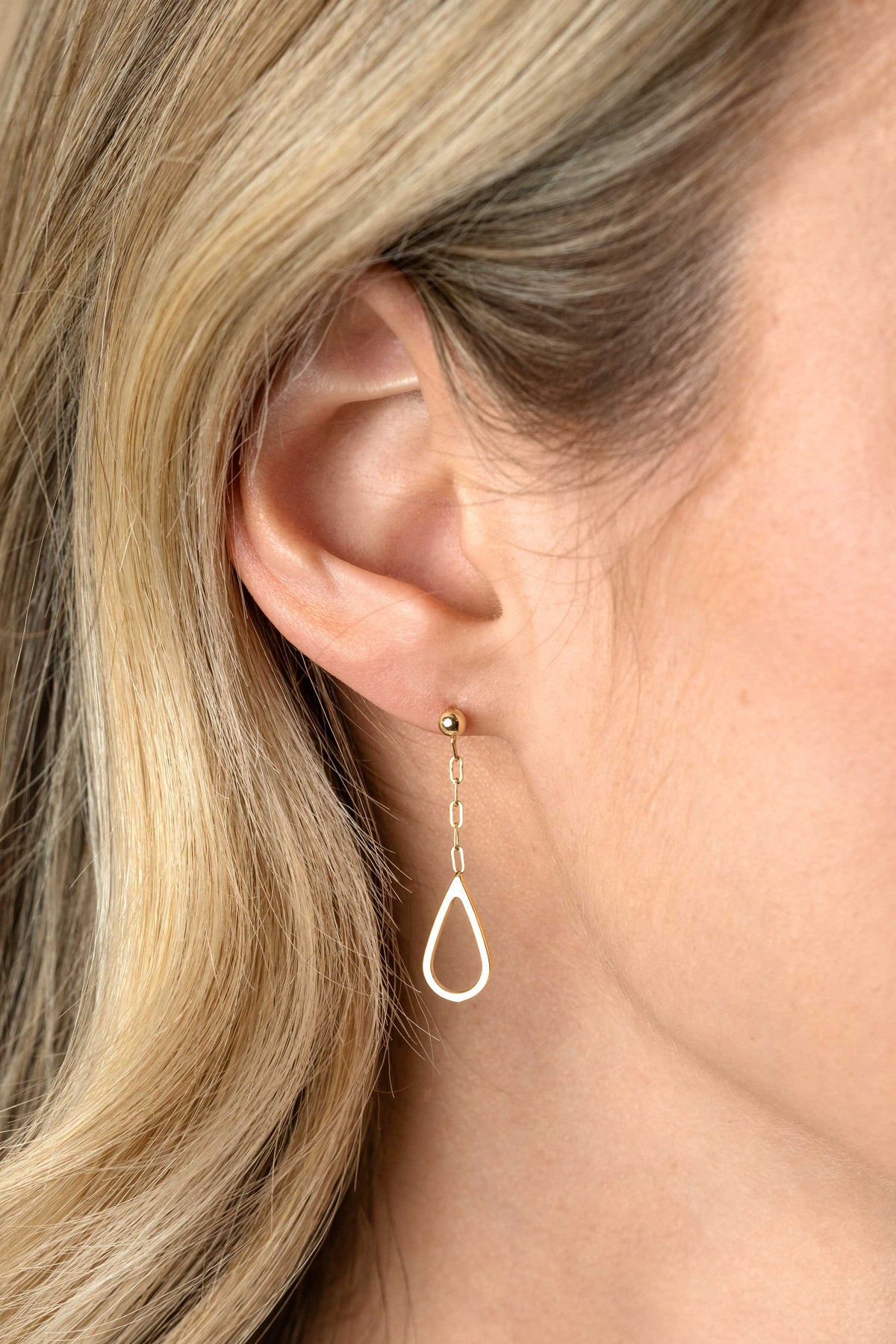 Zinzi Pendientes Plata chapado en oro ZIO2634