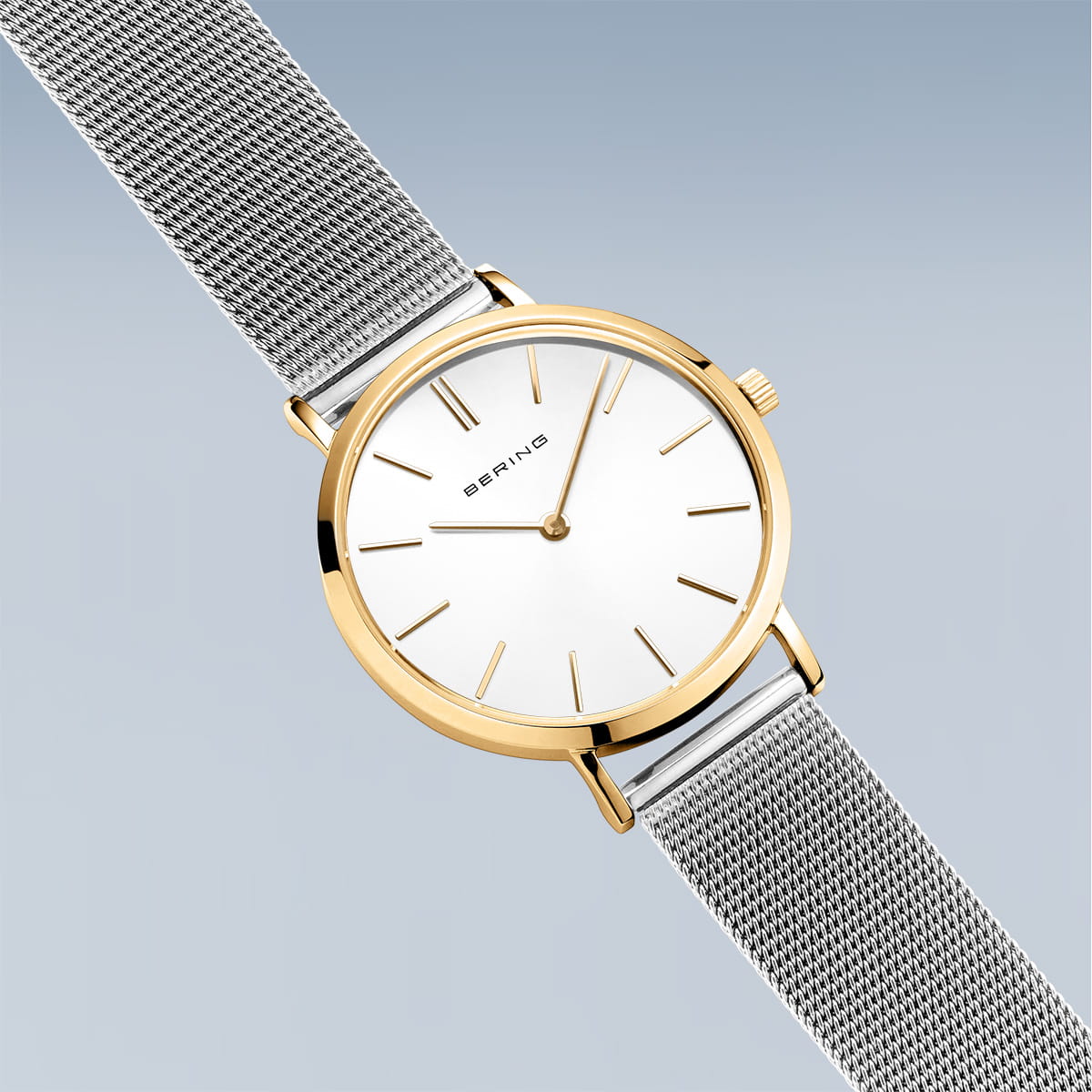 bering reloj de mujer esfera blanca - 14134-010