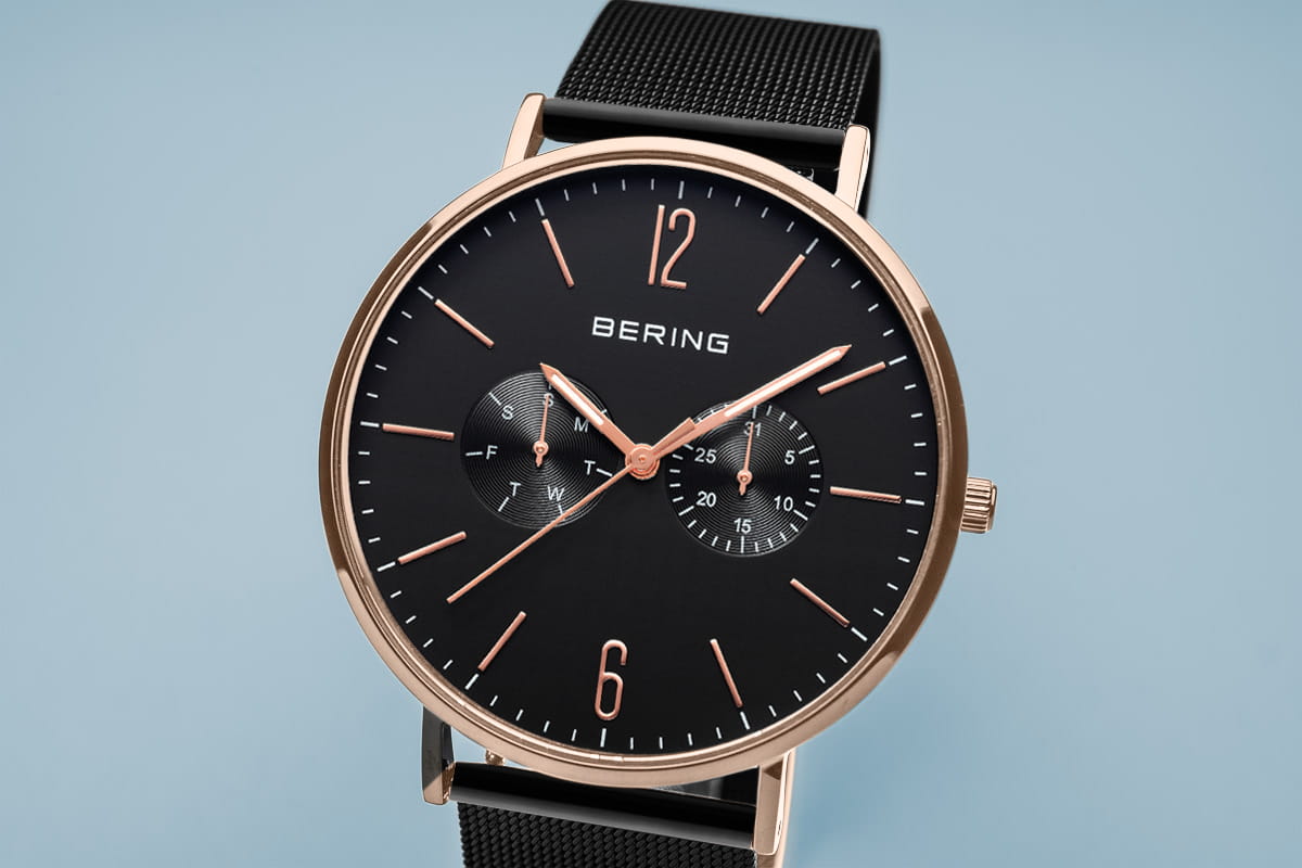 Reloj de hombre Bering esfera negra - 14240-163