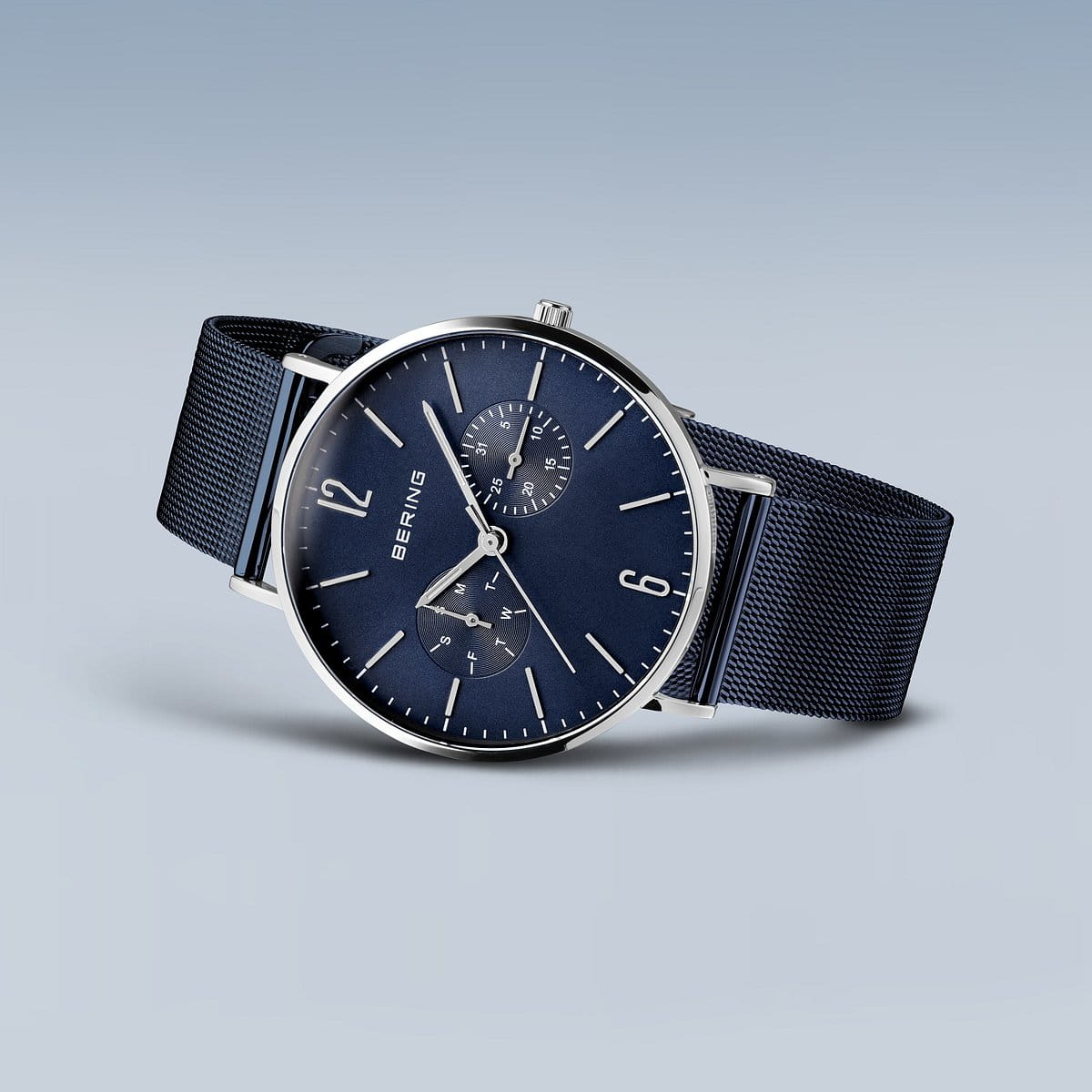 bering reloj de hombre esfera azul - 14240-303