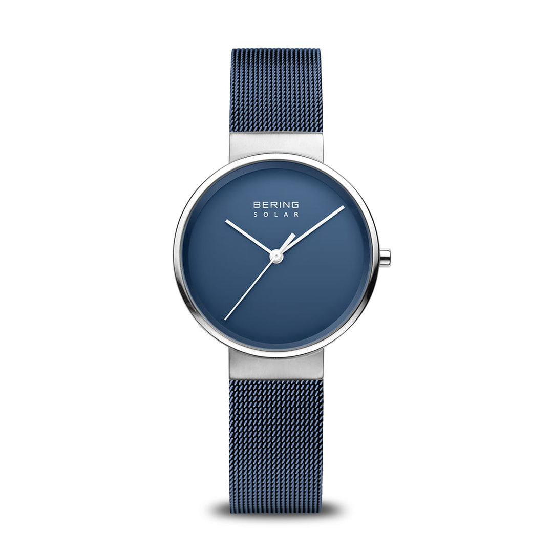 Bering dames horloge blauwe wijzerplaat - 14331-307