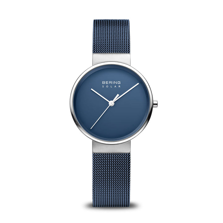 Bering dames horloge blauwe wijzerplaat - 14331-307