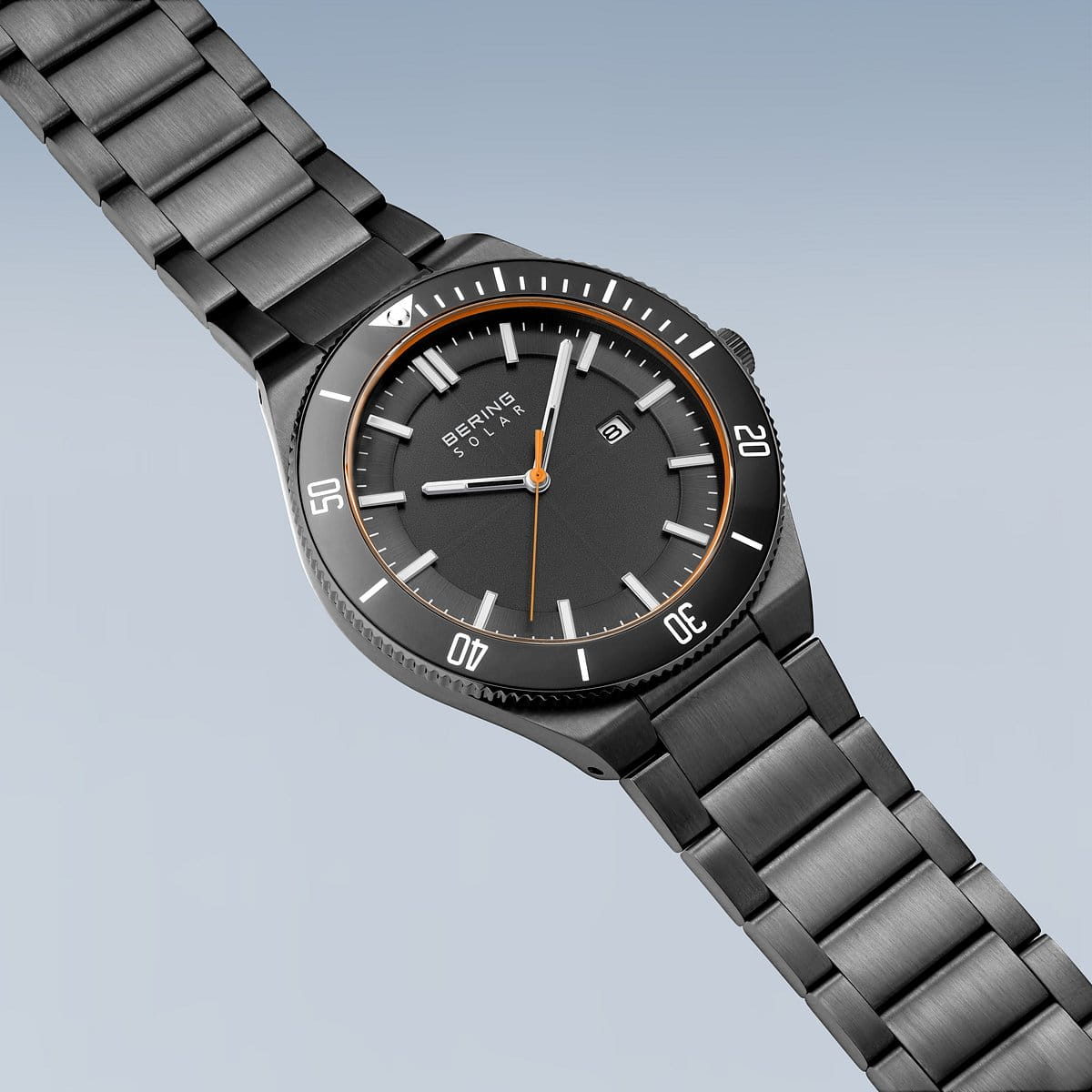 bering reloj de hombre esfera gris - 14443-779