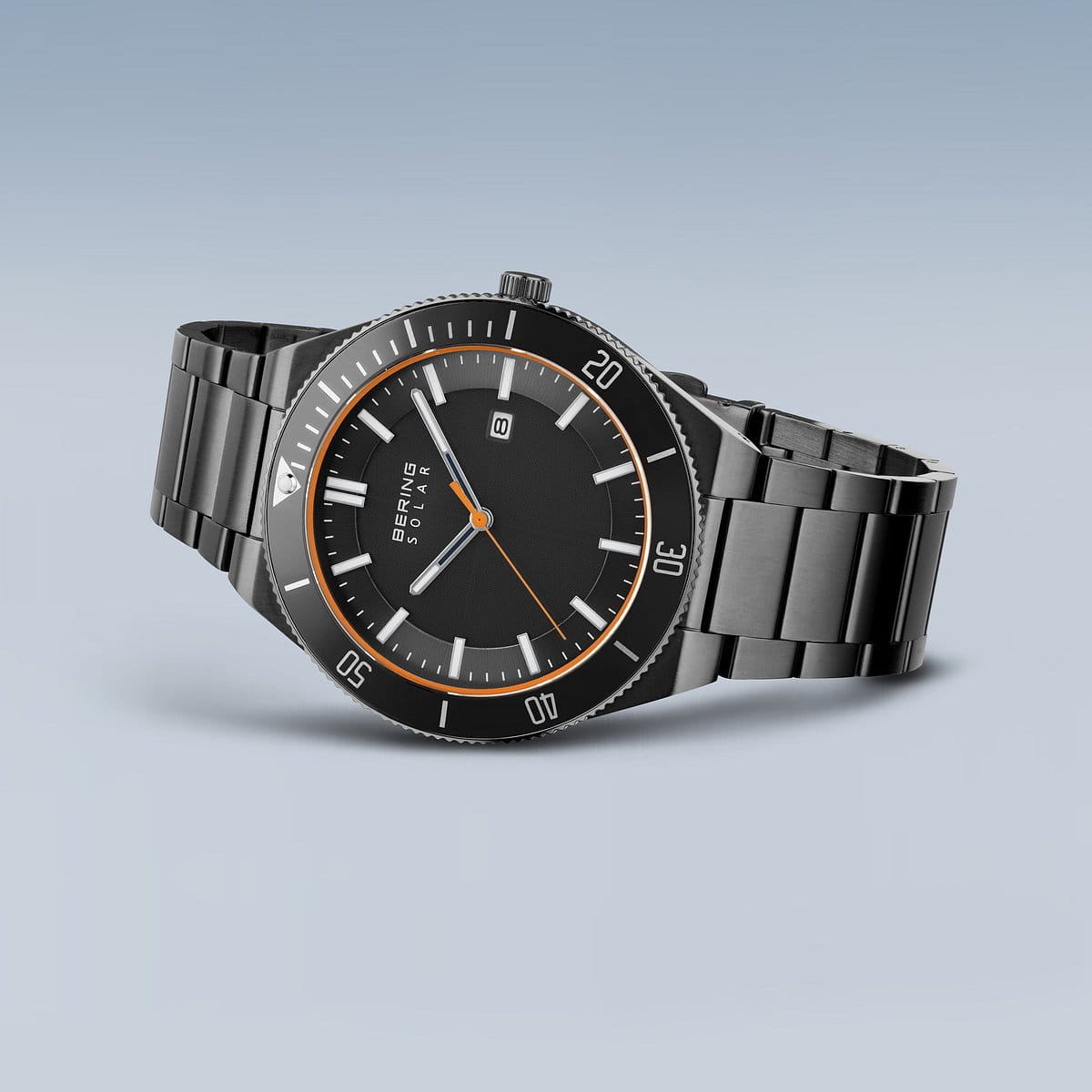 bering reloj de hombre esfera gris - 14443-779