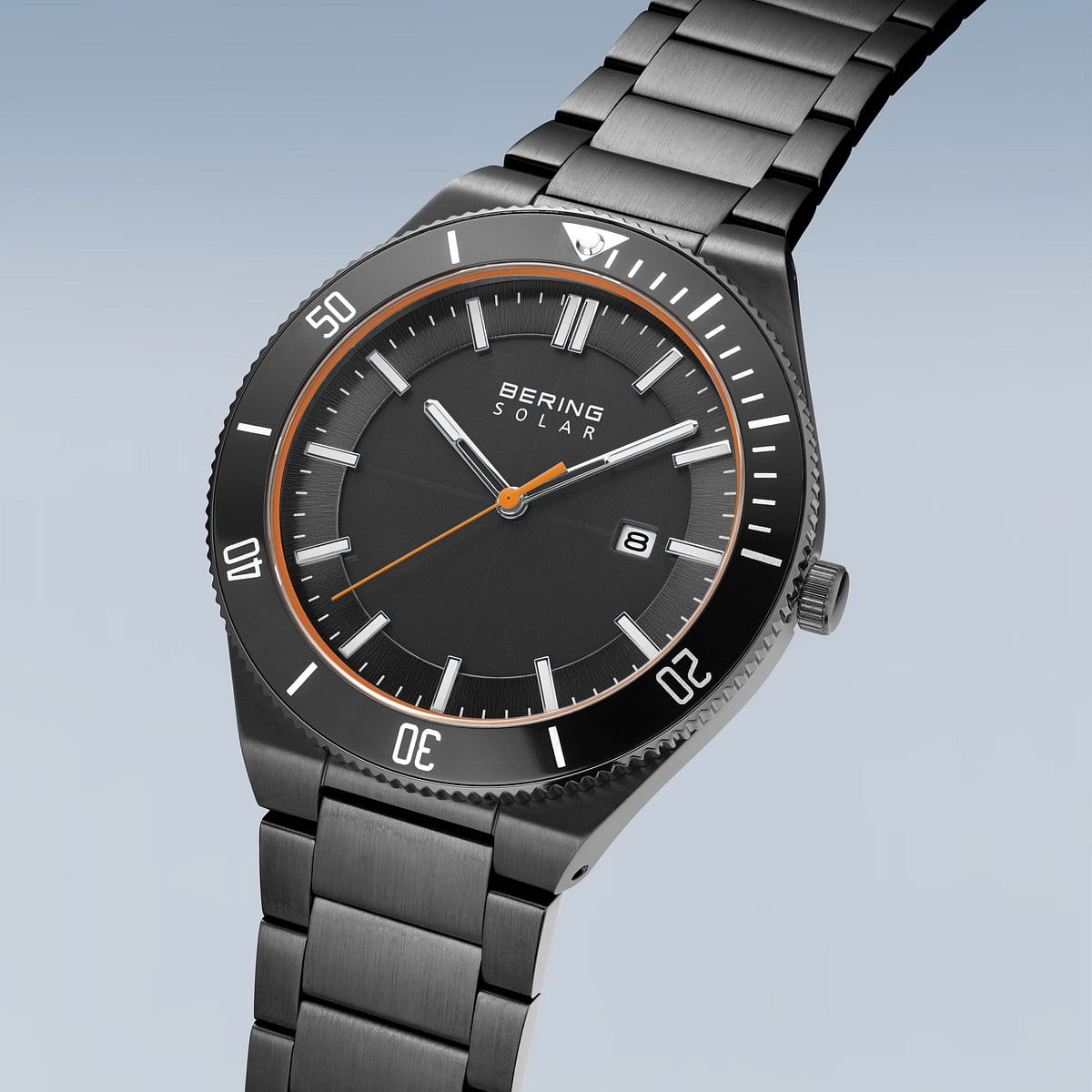 bering reloj de hombre esfera gris - 14443-779