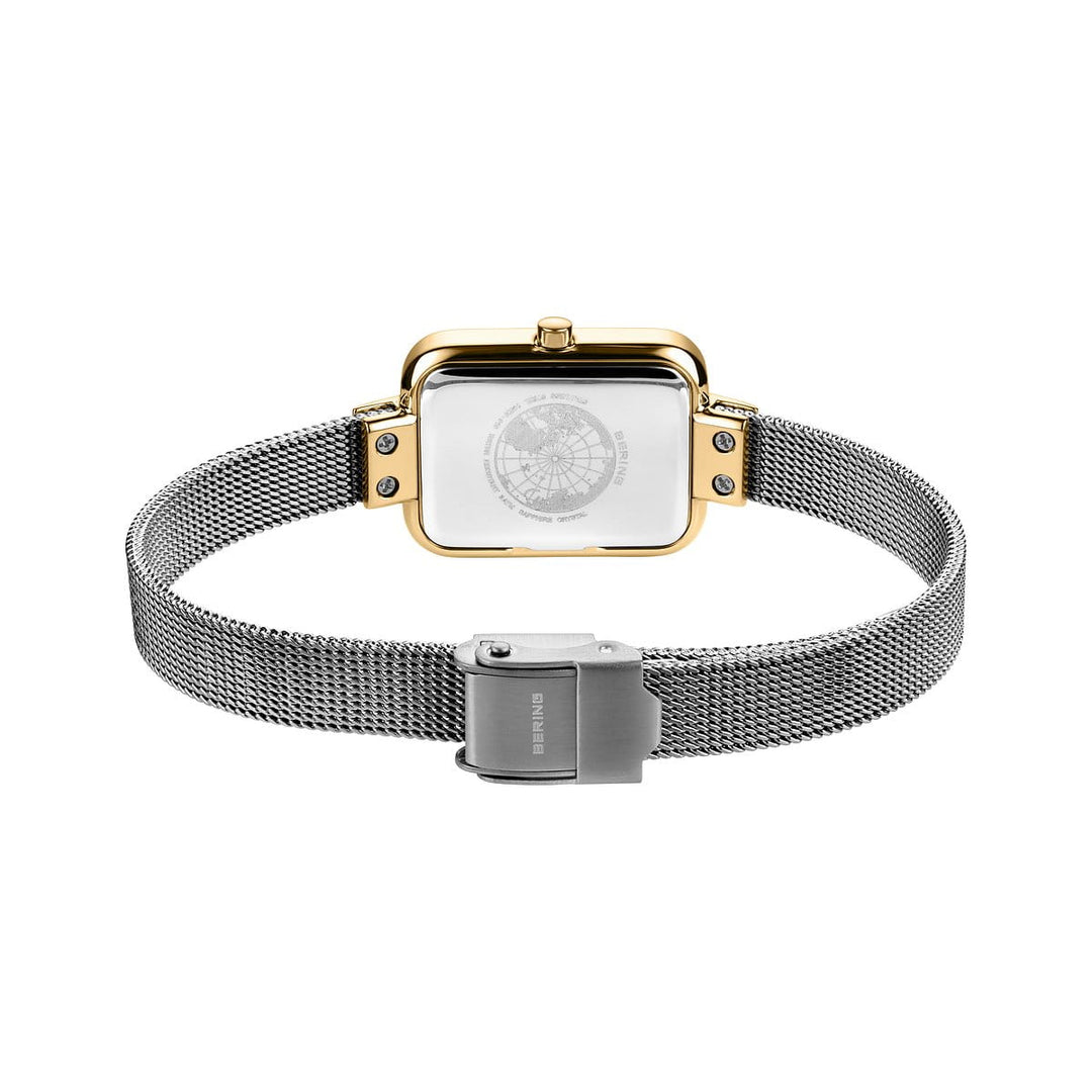 bering dames horloge zilveren wijzerplaat - 14520-010