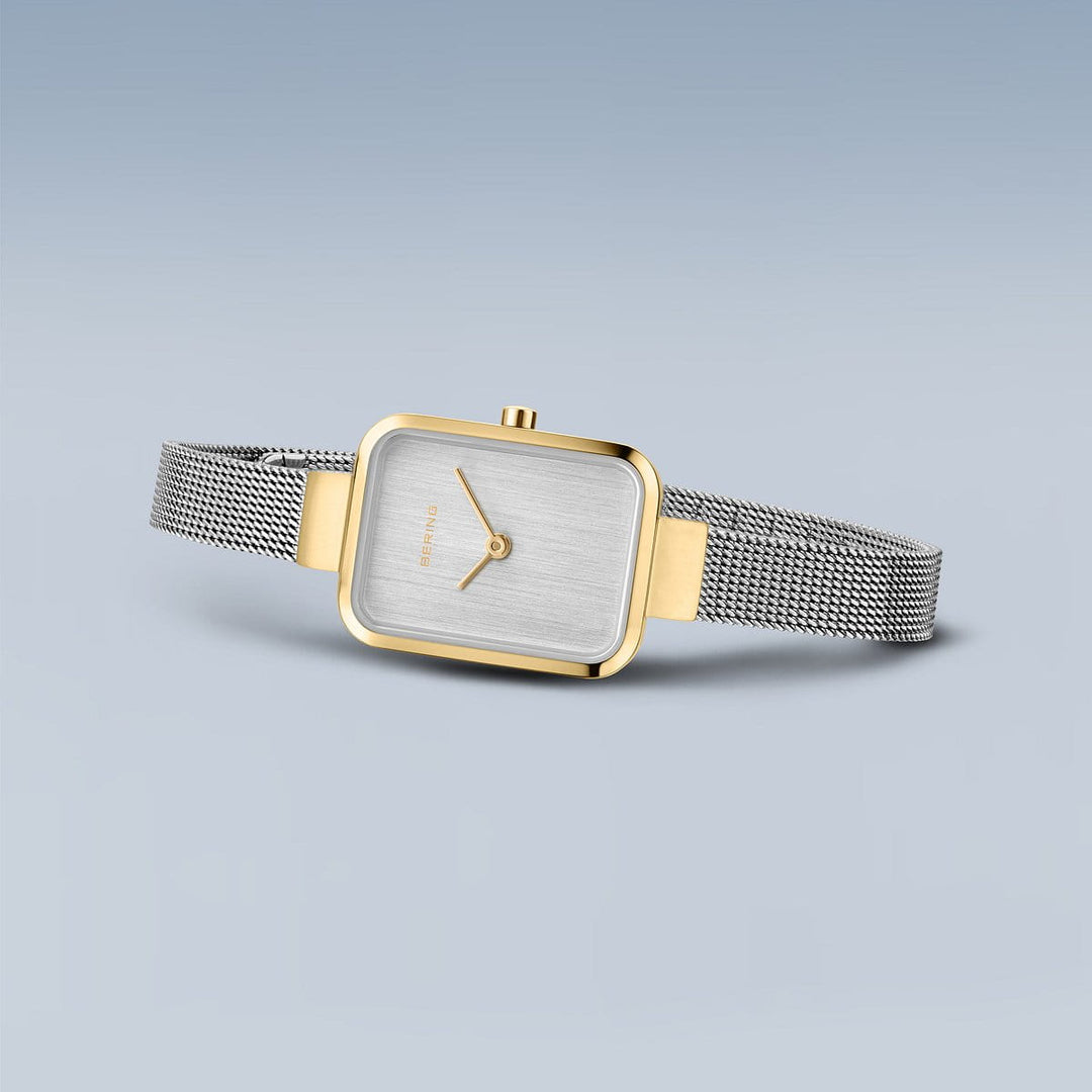 bering dames horloge zilveren wijzerplaat - 14520-010
