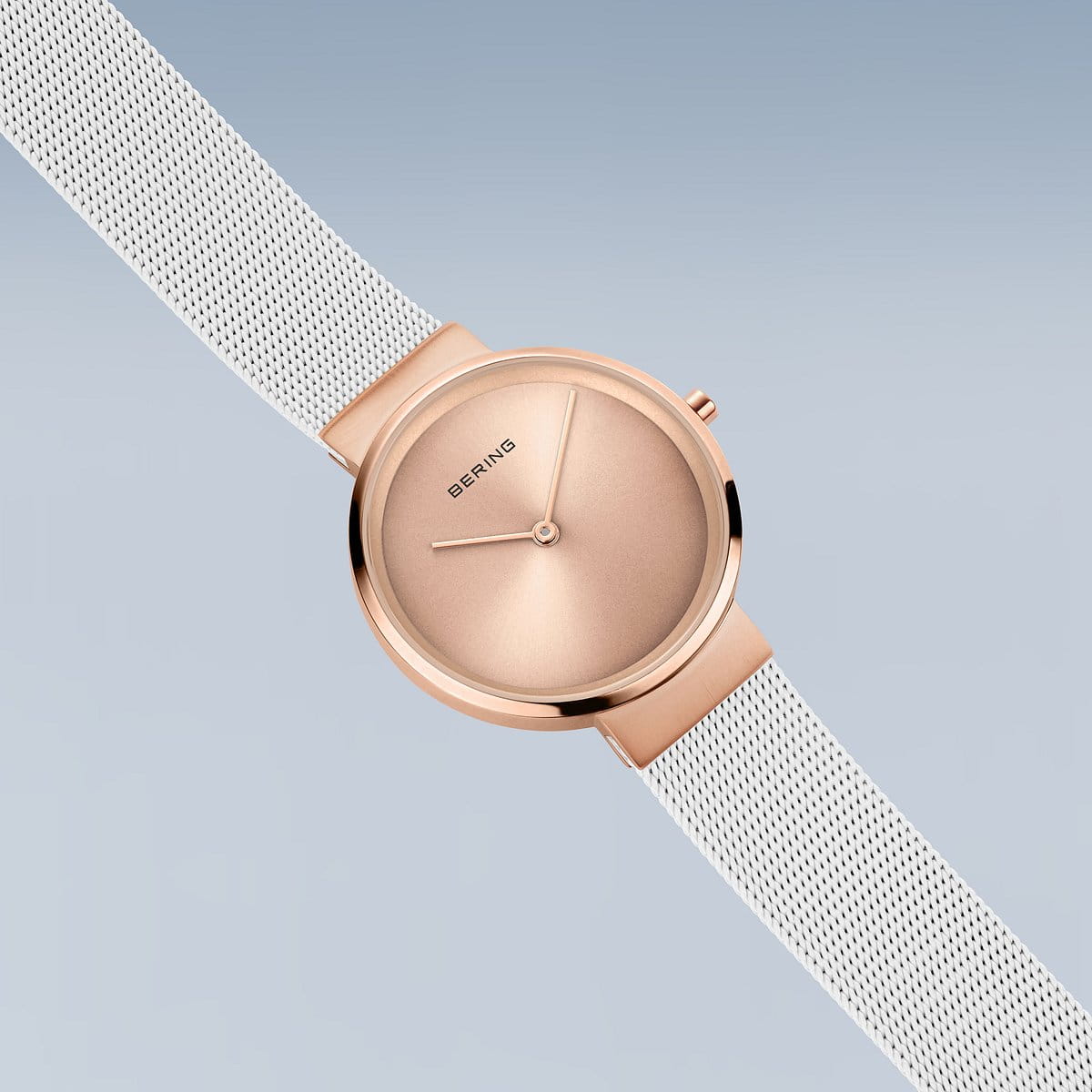 reloj de mujer esfera de oro rosa - 14531-266