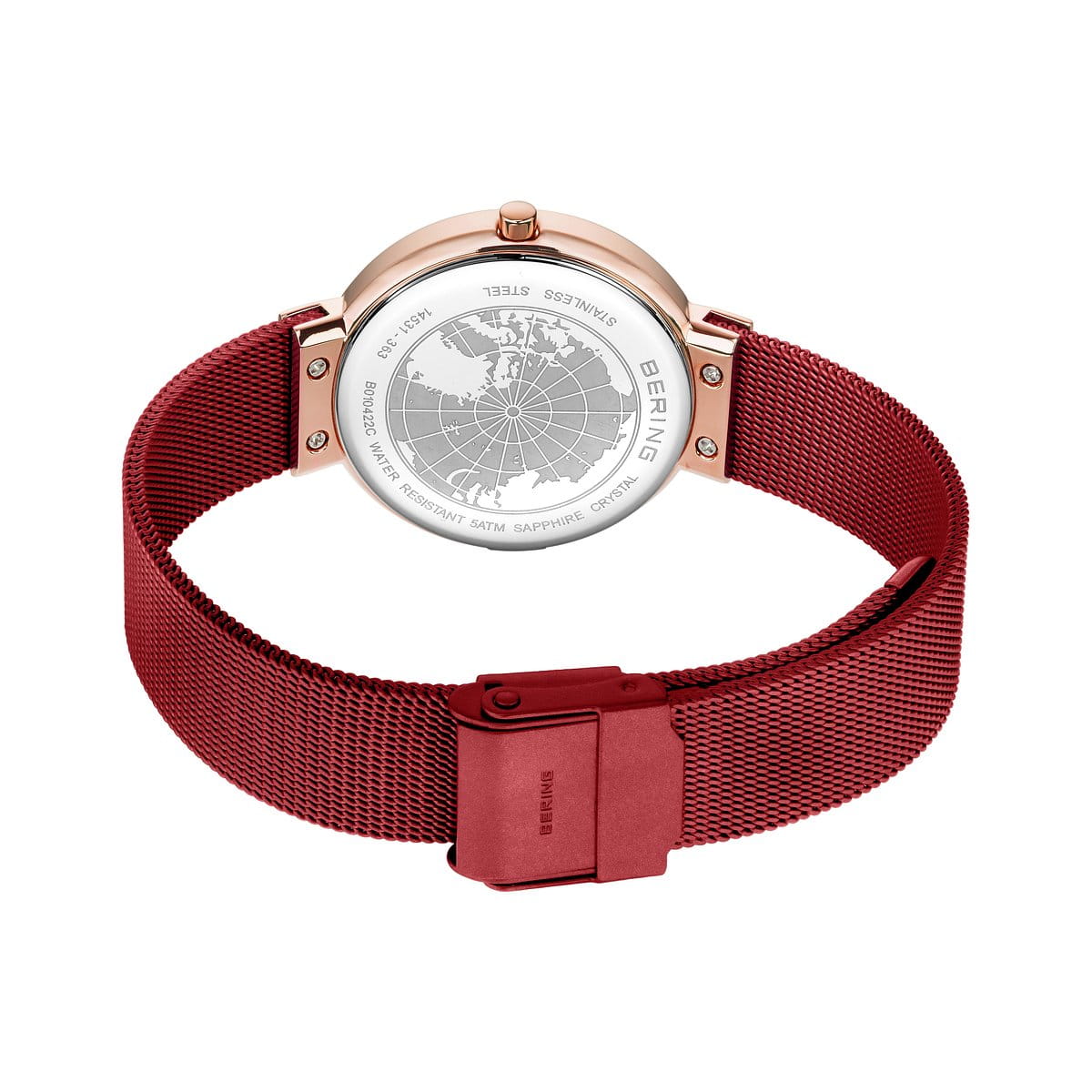 Reloj de mujer esfera roja - 14531-363