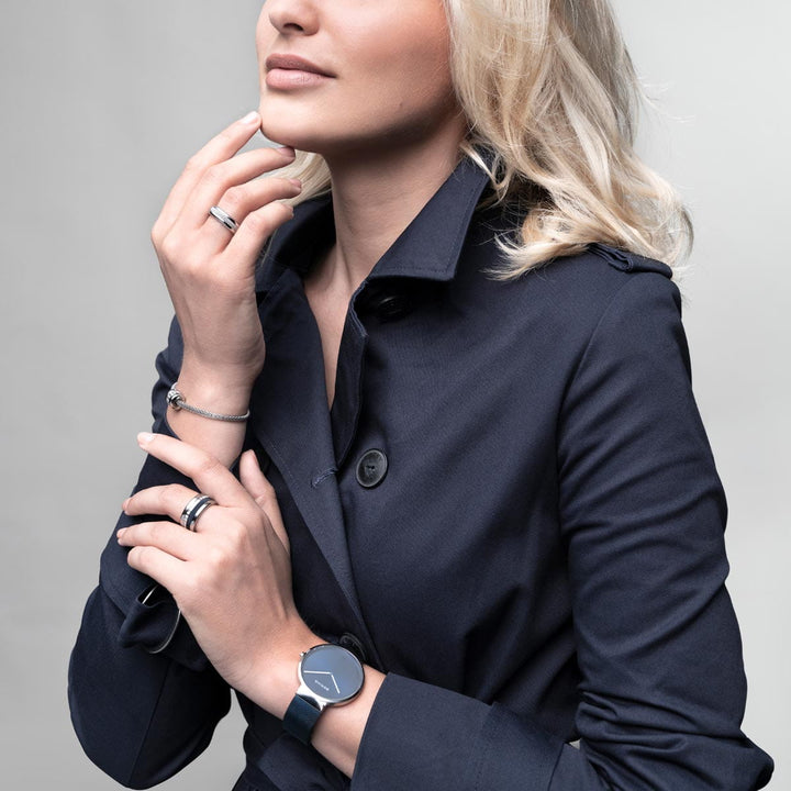 bering unisex horloge blauwe wijzerplaat - 14539-307