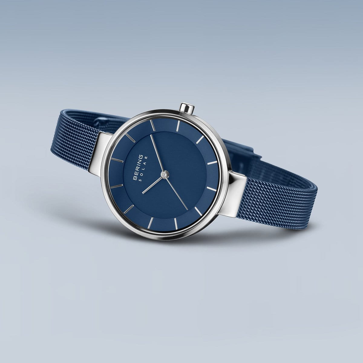 bering reloj de mujer esfera azul - 14631-307