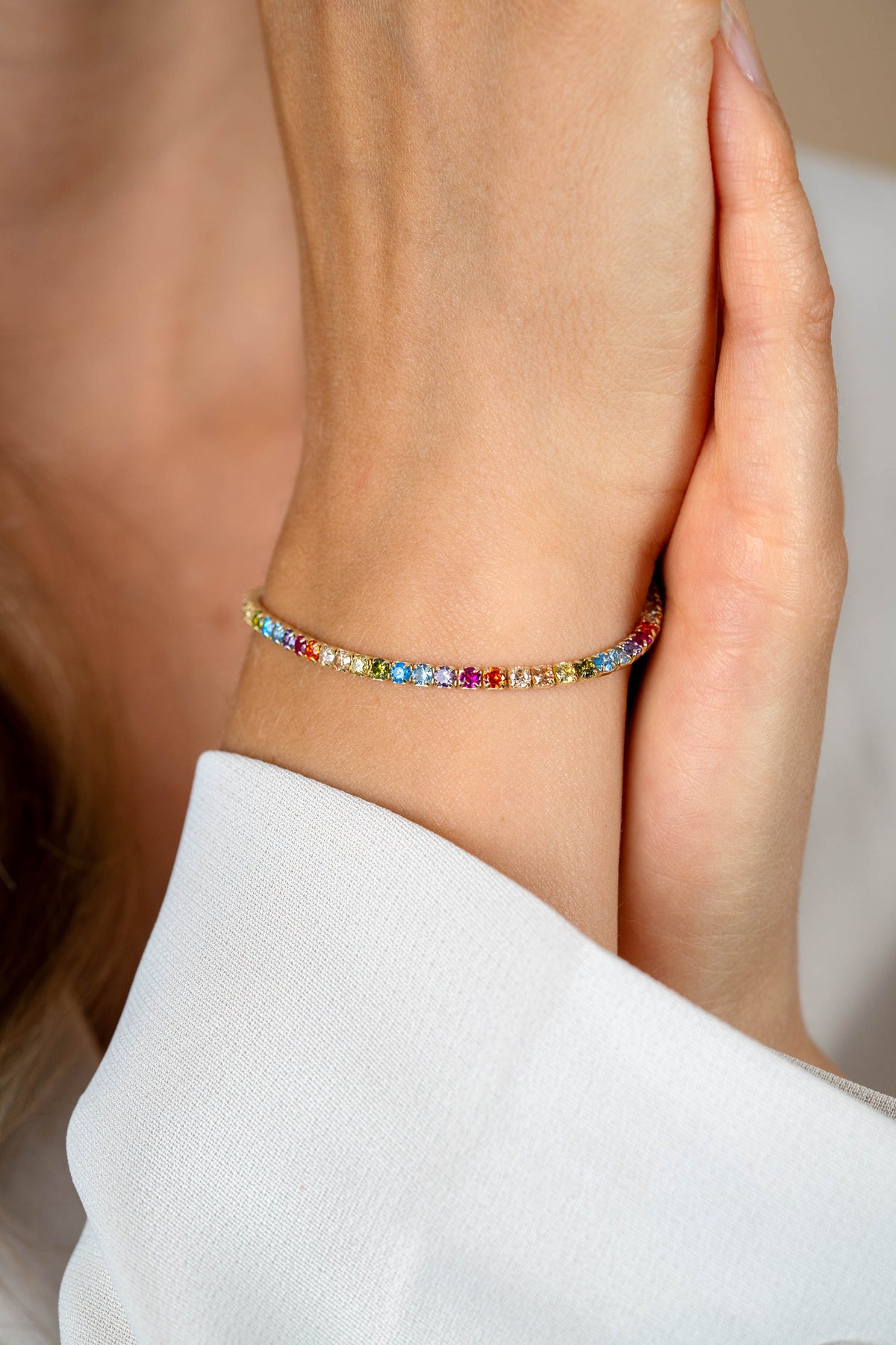 Pulsera de plata 17-20cm ZIA2666