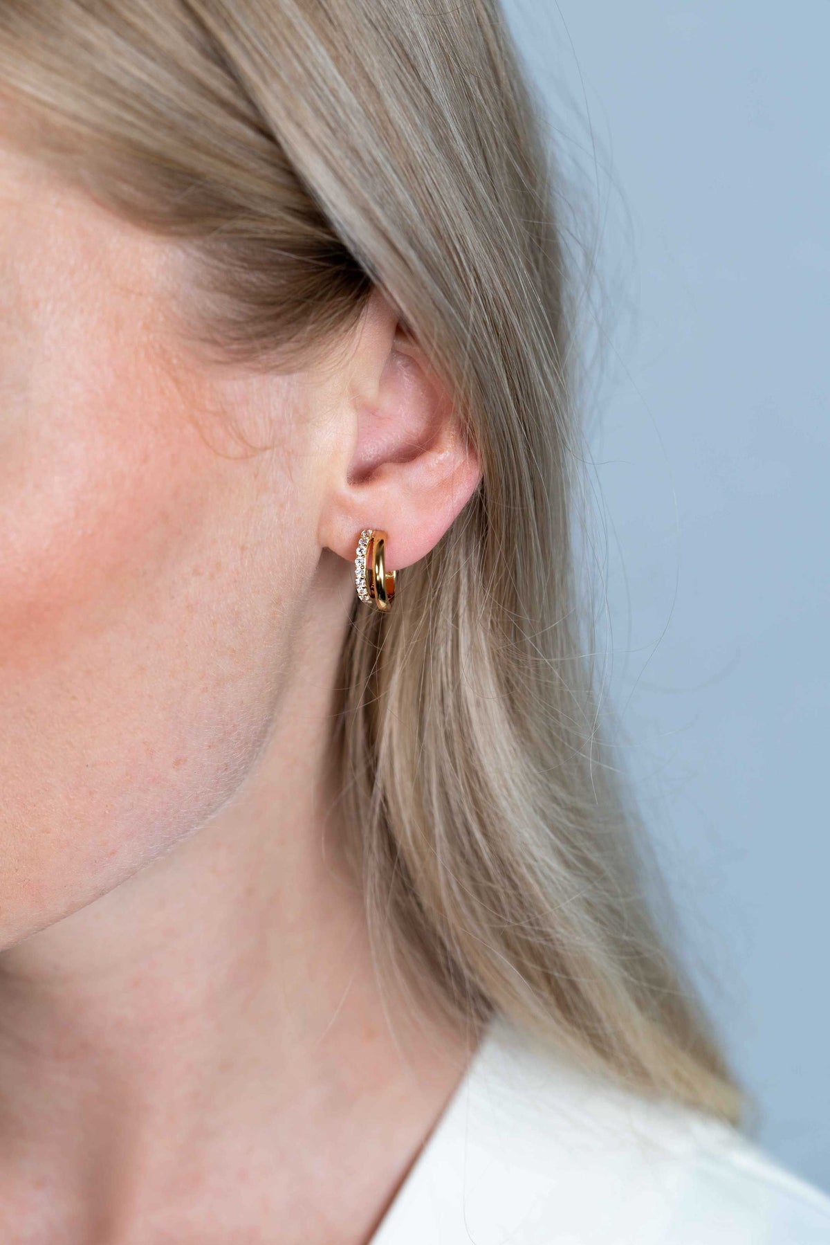 Zinzi Pendientes Chapado en Oro Zio2254