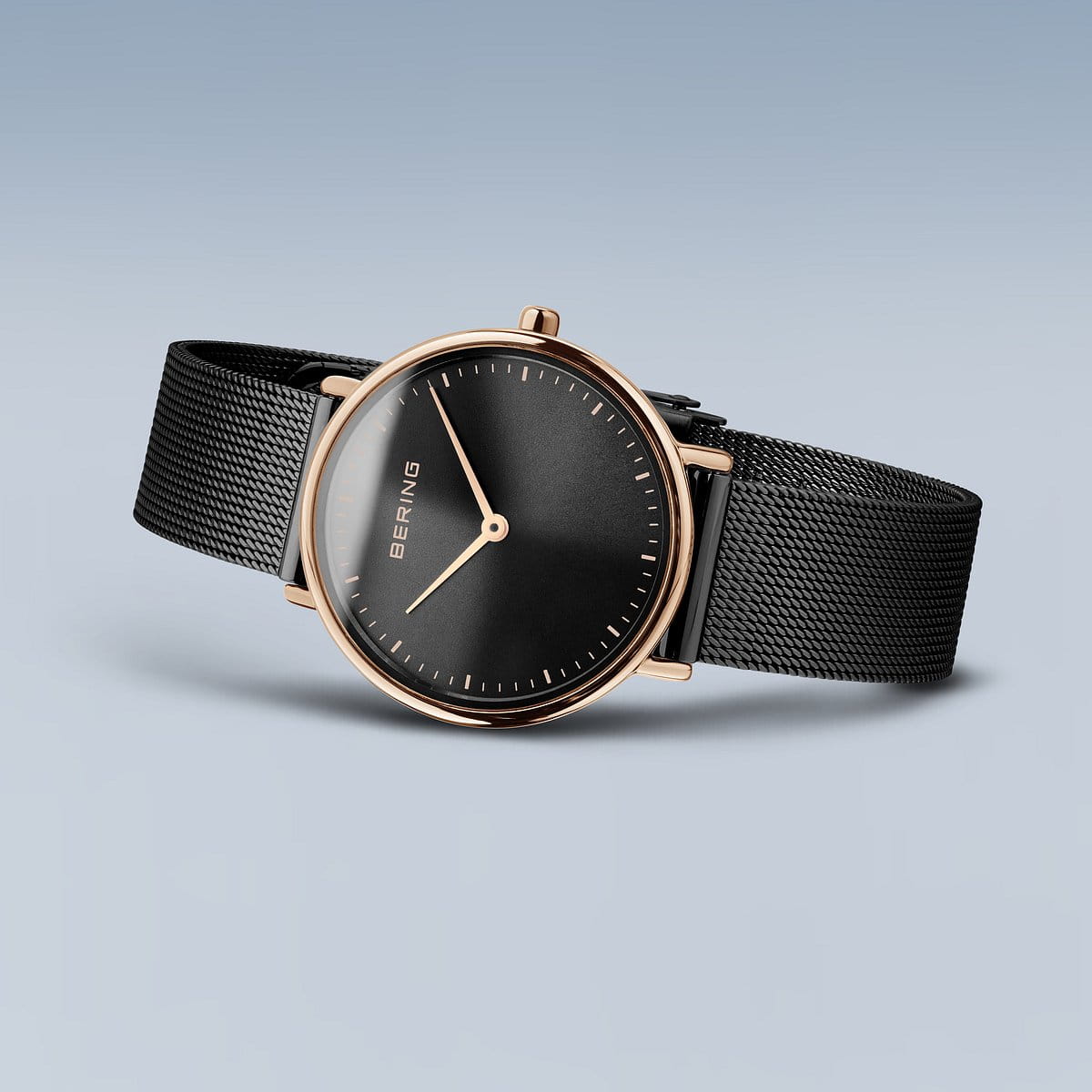 bering reloj de mujer esfera negra - 15729-166