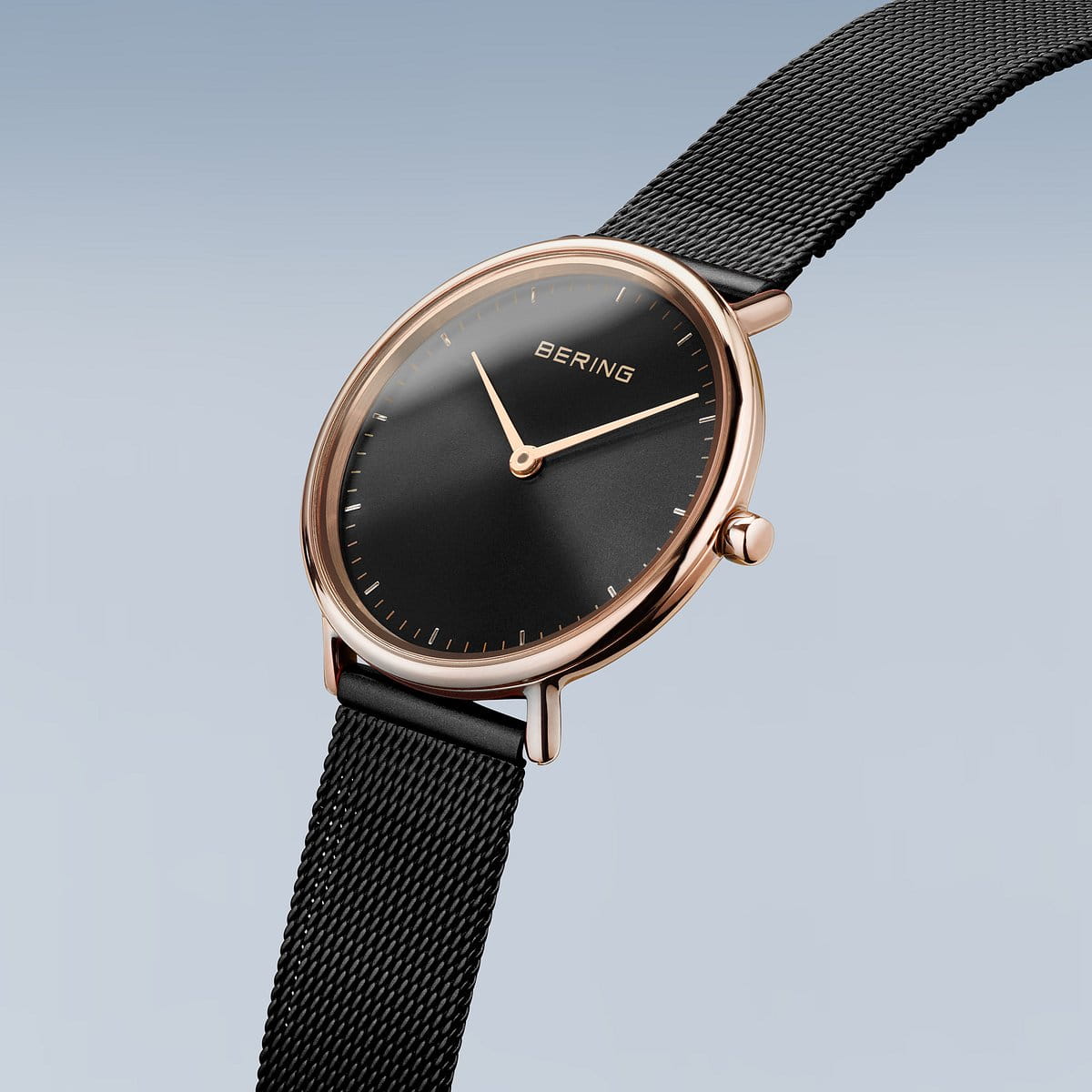 bering reloj de mujer esfera negra - 15729-166