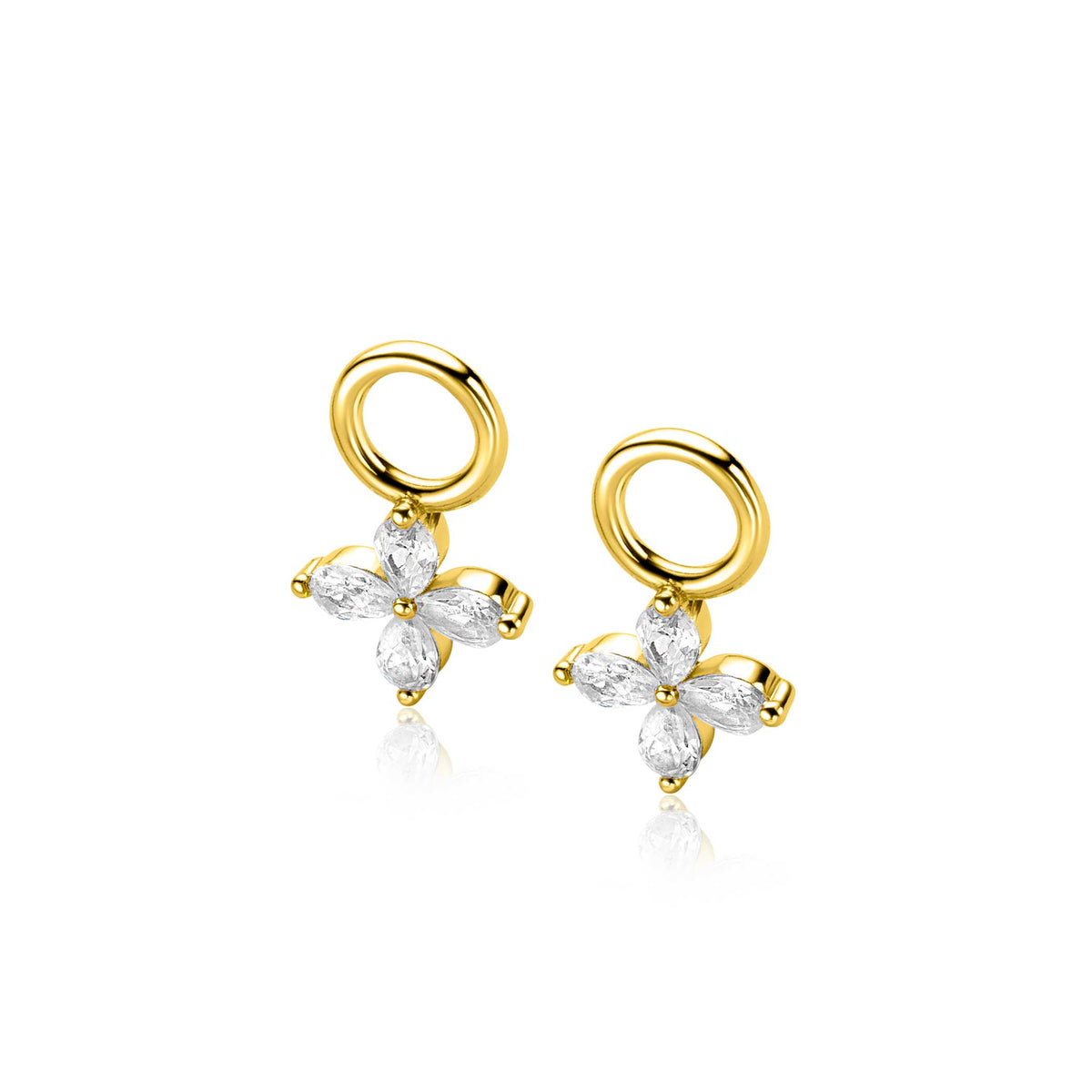 Zinzi charms plata chapado en oro ZICH2624