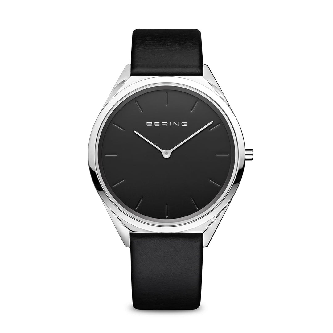 bering unisex horloge zwarte wijzerplaat - 17039-402