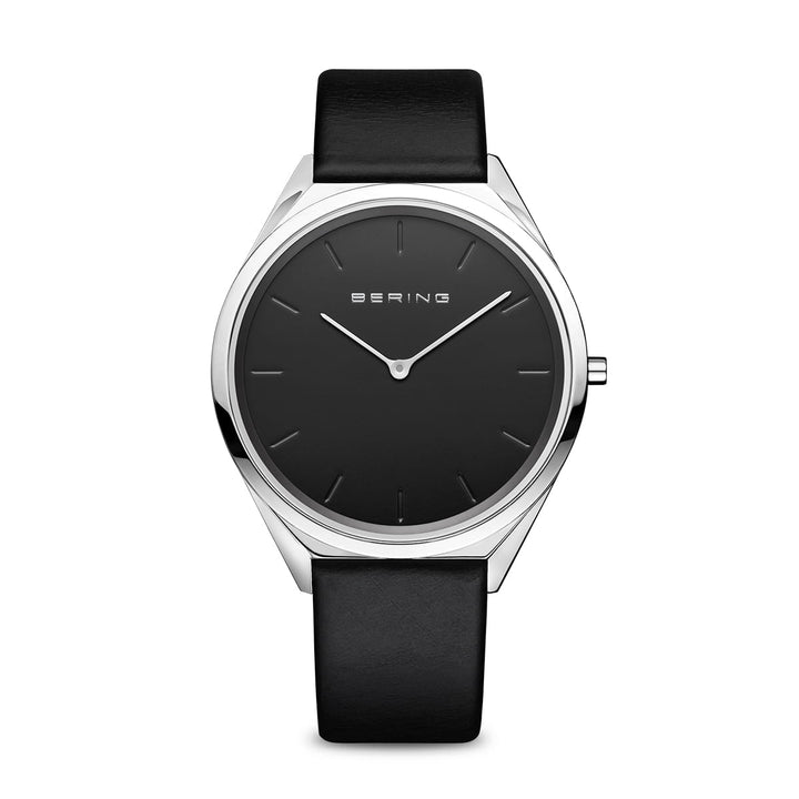bering unisex horloge zwarte wijzerplaat - 17039-402