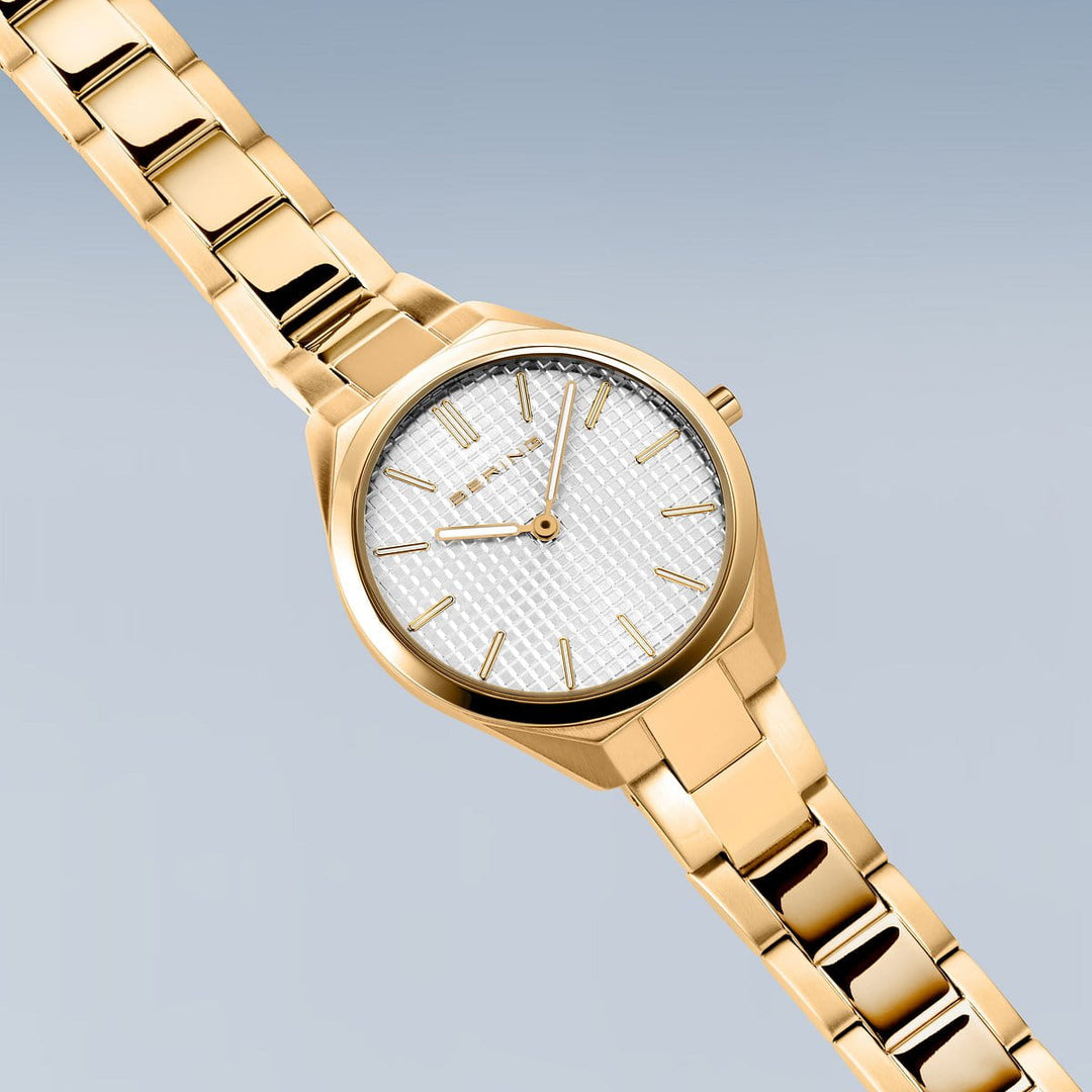 Bering dames horloge witte wijzerplaat - 17231-734
