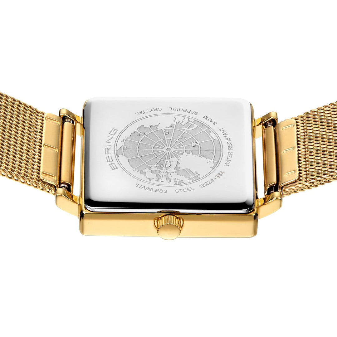 Bering dames horloge witte wijzerplaat - 18226-334