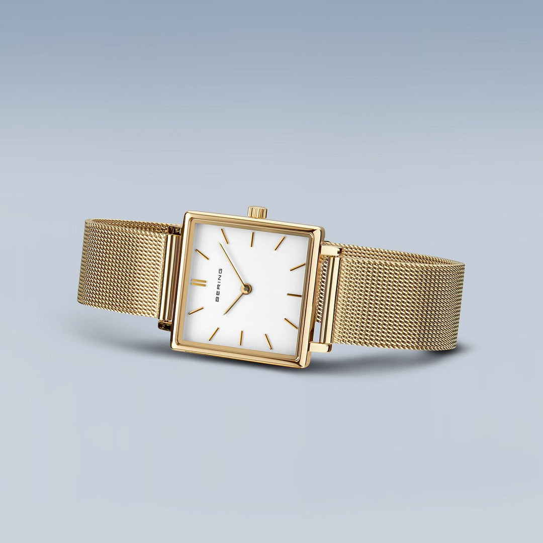 Bering dames horloge witte wijzerplaat - 18226-334