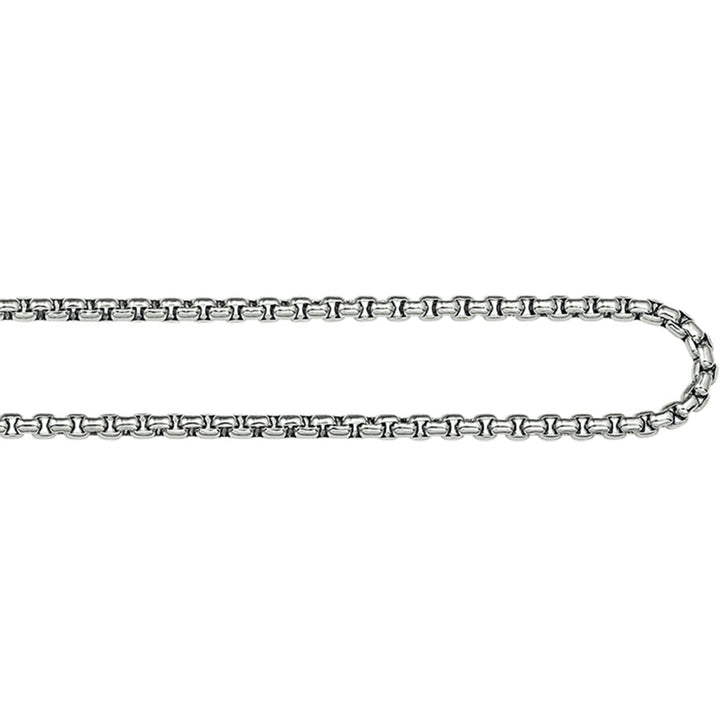 collier venetiaans bol 2,5 mm edelstaal