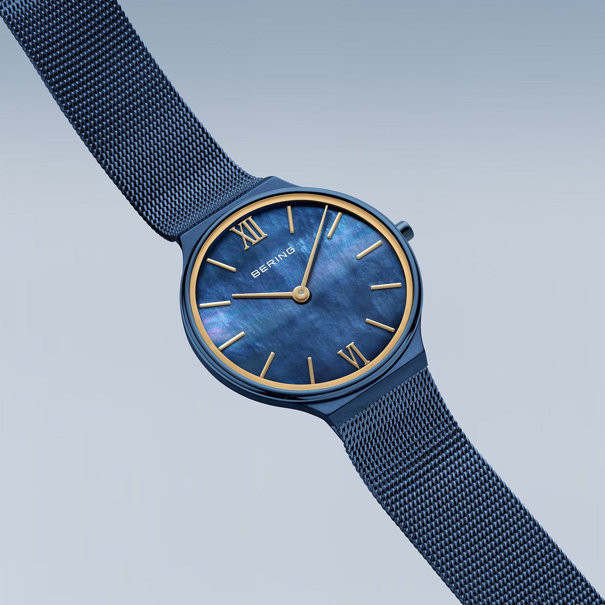 bering reloj de mujer esfera azul 18434-397