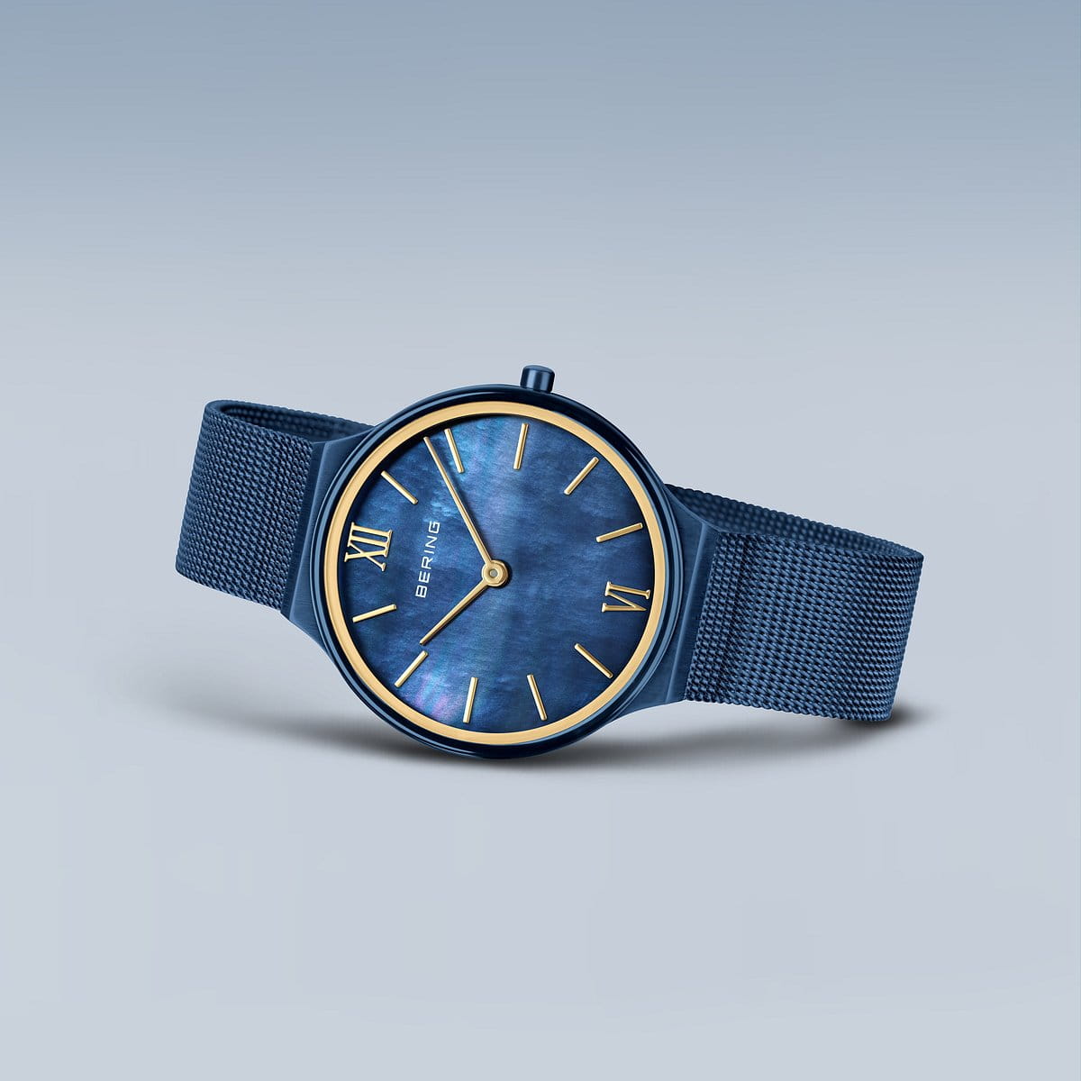 bering reloj de mujer esfera azul 18434-397