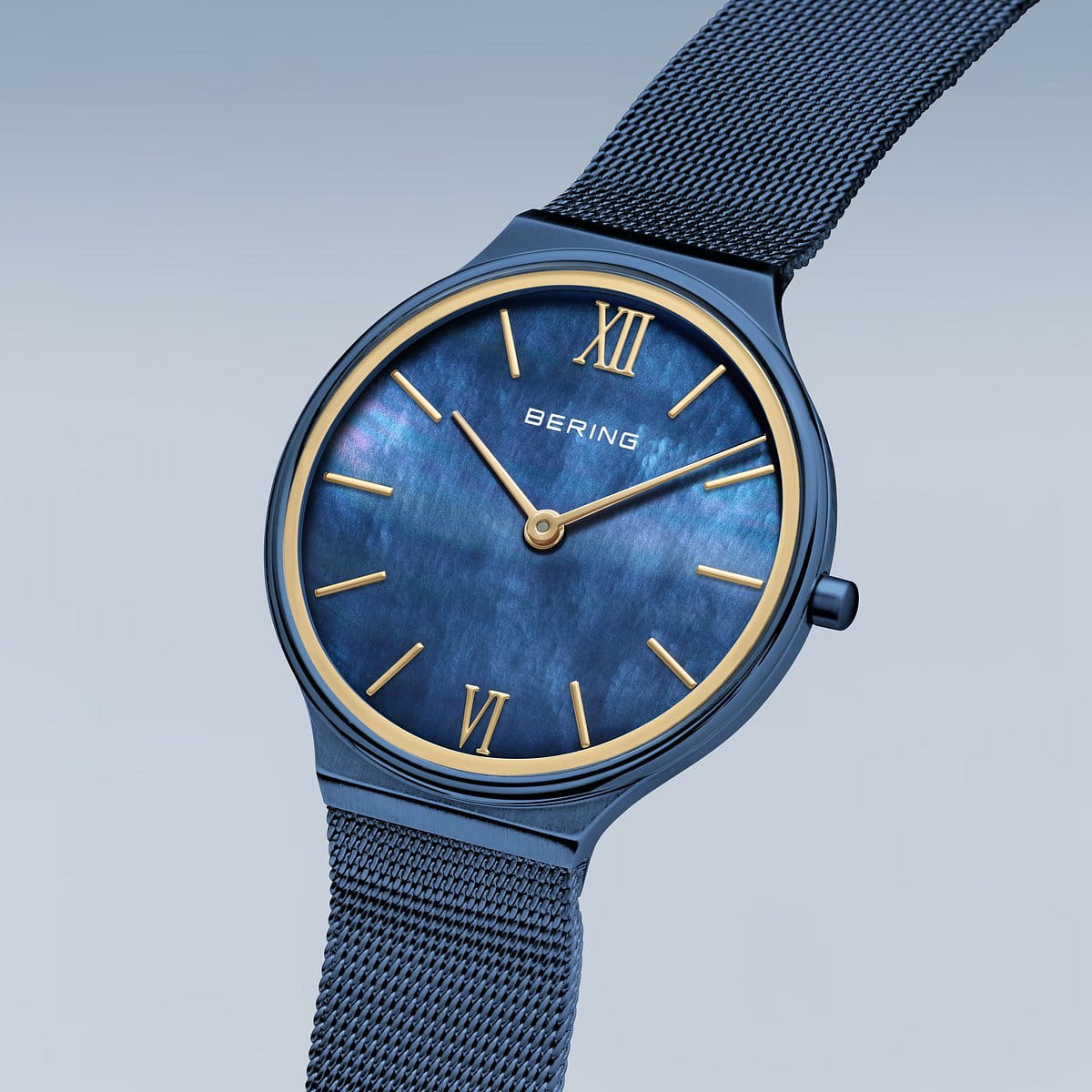 bering reloj de mujer esfera azul 18434-397