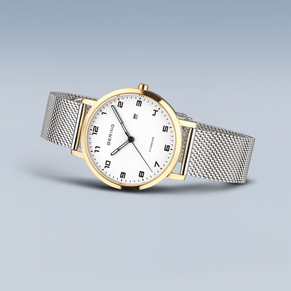 bering reloj de mujer esfera blanca - 18634-010
